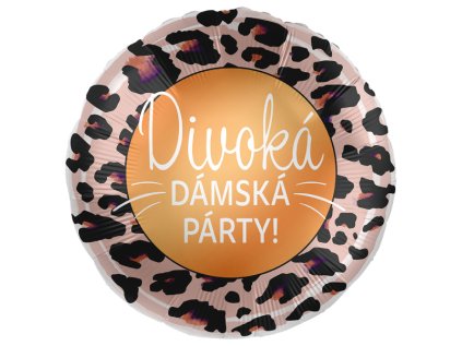 Balonek fóliový Divoká dámská párty, 43 cm
