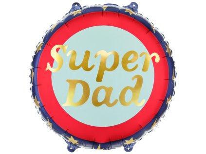 Balonek fóliový Super Dad, 45 cm
