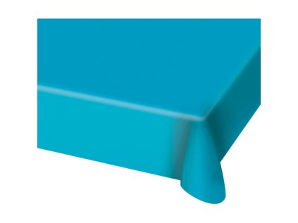 Plastový ubrus modrý, 130 x 180 cm