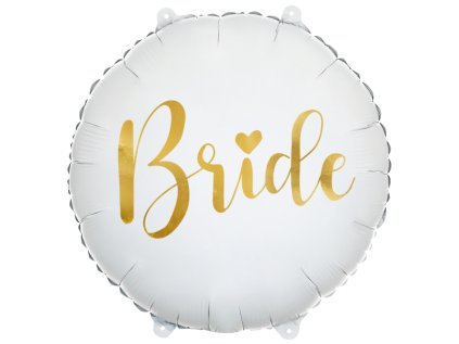 Balonek fóliový Bride, 45 cm