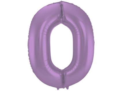 Fóliové číslo 0 fialové, 86 cm