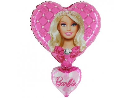 Balonek fóliový Barbie, 65 cm