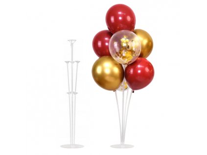 Stojan na 7 ks balonků, 74 cm