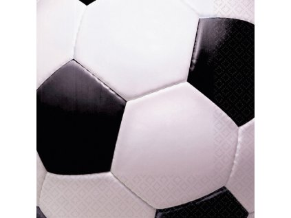 Papírové ubrousky Fotbal 33 cm, 16 ks