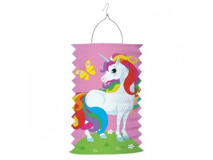 Lampion Jednorožec, 28 cm