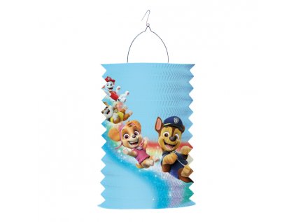 Lampion Tlapková patrola barevný, 28 cm