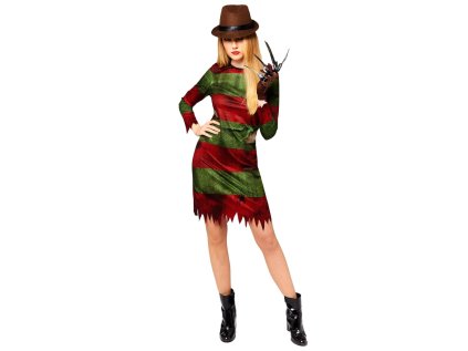 Kostým Freddy Krueger šaty, vel. S