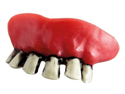 Zuby Zombie s termoplastickou pastou