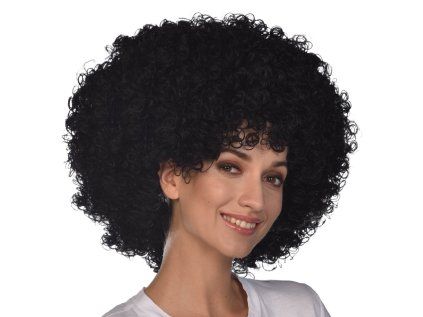 Paruka afro černé velké