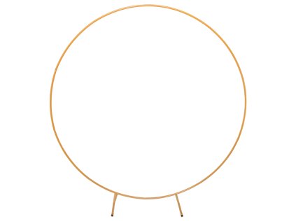 Stojan kruh POZADÍ zlaté, 200 cm
