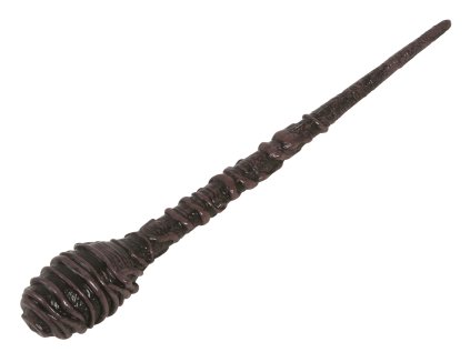 Kouzelnická hůlka tmavě hnědá, 34 cm