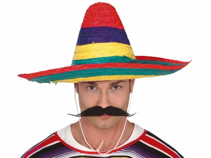 Klobouk sombrero barevné