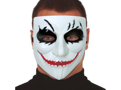 Maska Anonymous zlověstná plastová