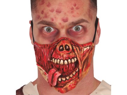 Maska Lebka s tkání latexová