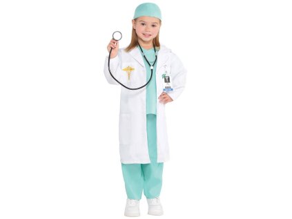 Dětský kostým Doktor / doktorka, vel. 116-128