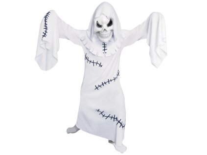 Dětský kostým Duch děsivý bílý, vel. 134-146