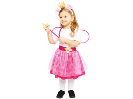 Dětský kostým Prasátko Peppa vílí princezna, vel. 104-116