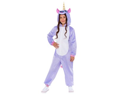 Dětský kostým overal Jednorožec, vel. 104-116