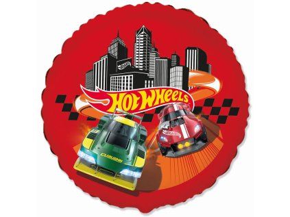 Balonek fóliový Hot Wheels, 46 cm