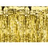 Párty závěs zlatý, 90 x 250 cm