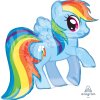 Balonek fóliový My Little Pony Rainbow Dash, 71 cm