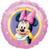 Balonek fóliový Minnie Mouse růžový, 43 cm