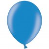 Balonek latex modrý metalický, 30 cm