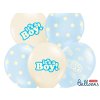 Balonek latex mimi It's a Boy modrý mix 30 cm, 1 ks
