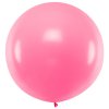 Jumbo balon pastelový růžový světlý, 1 m