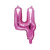 Fóliové číslo 4 růžové, 35 cm