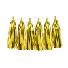 Girlanda se střapci zlatá, 150 cm