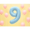 Fóliové číslo 9 modré, 86 cm