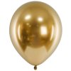 Balonek latex zlatý chromový, 30 cm