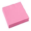 Papírové ubrousky růžové světlé 33 cm, 20 ks