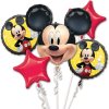 Buket balonků Mickey Mouse, 5 ks