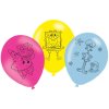 Balonky latex Spongebob 28 cm, 6 ks