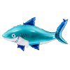 Balonek fóliový Žralok, 92 cm