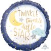 Balonek fóliový Twinkle Little Star saténový, 43 cm