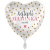 Balonek fóliový Nejlepší maminka na světě, 43 cm