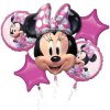 Buket balonků Minnie Mouse, 5 ks