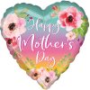 Balonek fóliový s nápisem Happy Mother's Day, 71 cm