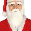 Santa set bílý - plnovous, knír a obočí
