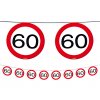 Girlanda číslo 60 dopravní značky, 12 m