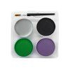 Make-up barvy na obličej - sada Witch (čarodějnice), 14 g