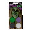 Make-up barvy na obličej - sada Witch (čarodějnice), 14 g