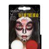 Make-up barvy na obličej - sada Mexická lebka, 14 g