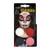 Make-up barvy na obličej - sada Mexická lebka, 14 g