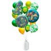 Helium na 30 balonků set Dino