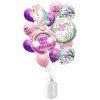 Helium na 30 balonků set Jednorožec