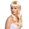 Paruka blond dlouhá s ofinou